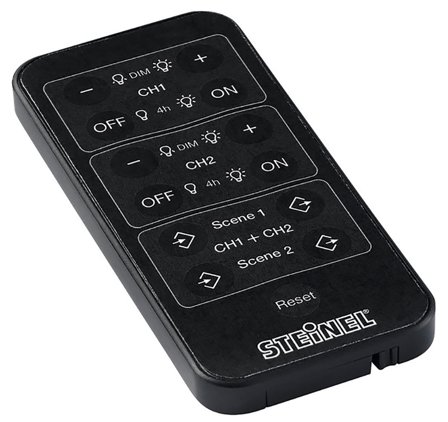 Steinel 592806 Fjernkontroll 1 kanal, 5 m rekkevidde, Belysning