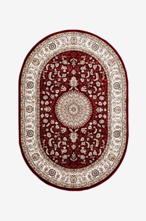 KM Home - Luvtæppe Dubai - Rød - Luv- & ryatæpper - 200X290 - Fra Homeroom