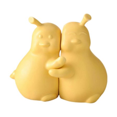 2 st Dekorativa Bokstöd Bokhållare Stopp Dorm Tunga Böcker Päron Bokstöd