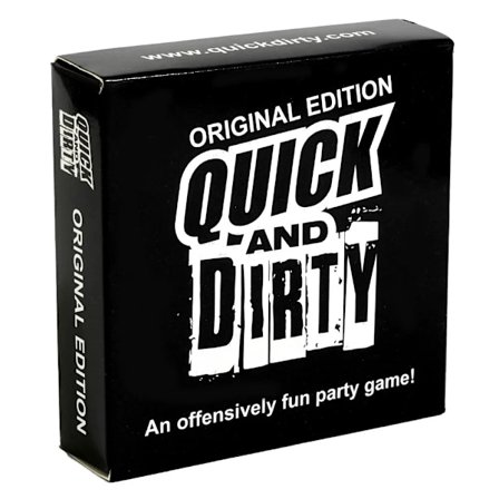 Quick And Dirty Card Game Et Offensivt Morsomt Spill Morsomt Sosialt Komediespill Dirty Minds Kvelder Venner Fest Kortspill