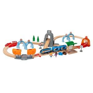 BRIO BRIO World - 33972 Smart Tech Sound Action Tunnel Travel Train Set 3+ years - Vehicles - 3+ years - Orange - Junge - Toy trainset