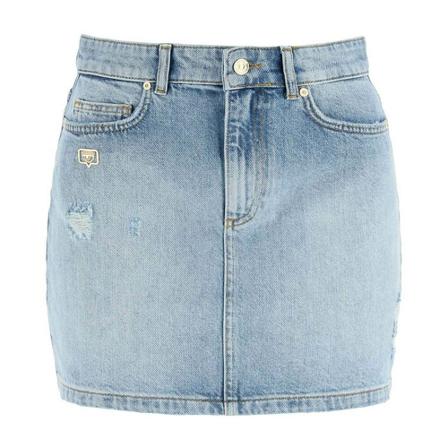 Chiara Ferragni Collection, Skirt Blauw, Dames, Maat:W25