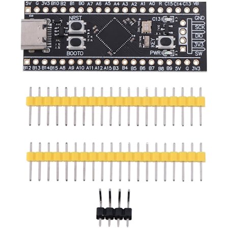 STM32F401 Utviklingstavle, STM32F401CEU6 STM32F4 Læringskort, Støtte for MicroPython/ Programmering