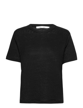 Doretta T-Shirt 6680 T-shirt Top Sort Samsøe Samsøe