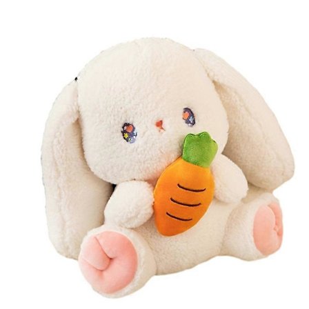 Sød Tegneserie Jul Kanin Plys Legetøj Kanin Dukke Børns Komfort Dukke Jule Fødselsdagsgave-lingling}
