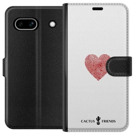 Kompatibelt Plånboksfodral till Google Google Pixel 7a Cactus and Friends - Fingerprint Love