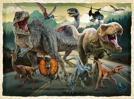 Jurassic World Children's Jigsaw Puzzle XXL Life Finds A Way 200 pieces