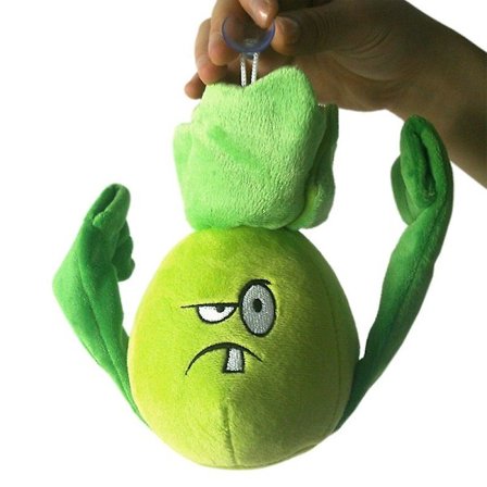 Sød Mode Plants Vs Zombies 2 Serie Plyslegetøj Bonk Choy Lille Dukke