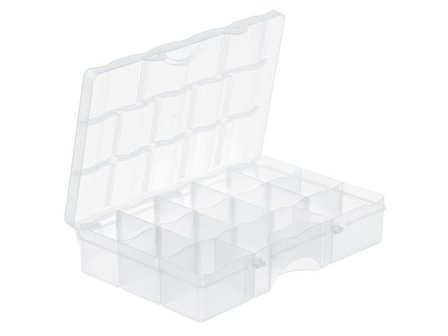 SMARTSTORE Förvaringsbox organizer M 29x19x6cm - Lyreco - Skolmöbler och inredning - Förvaringsmöbler - Backar, boxar och korgar