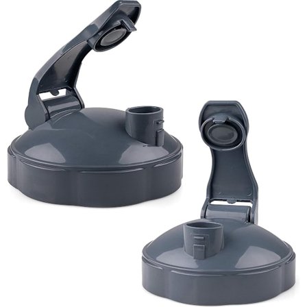 Flip Top To - Go Låg - Pakke med 2 - Genlukkelige Kop Låg