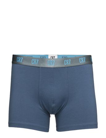 Cr7 Basic, Trunk, 3-Pack Bokserit Sininen CR7