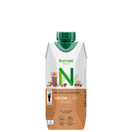 Nutrilett Måltidsersättning Shake Choklad Havre VLCD 330 ml