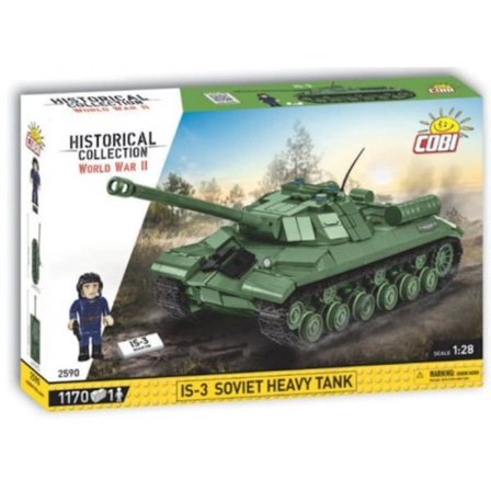 Maquette - COBI - IS-3 - Grøn Farve - Plastik - For Voksne fra 14 år