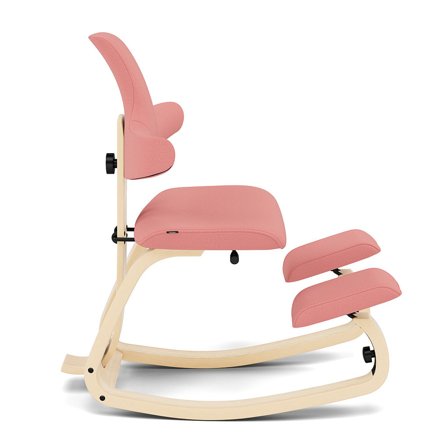 Varier Furniture Thatsit - Pink Polyester - Natural base