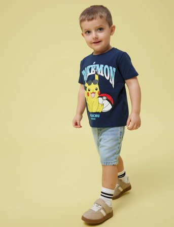 name it Nmmmahe Pokemon Nreg Ss Top Box Sky - Navy - 98