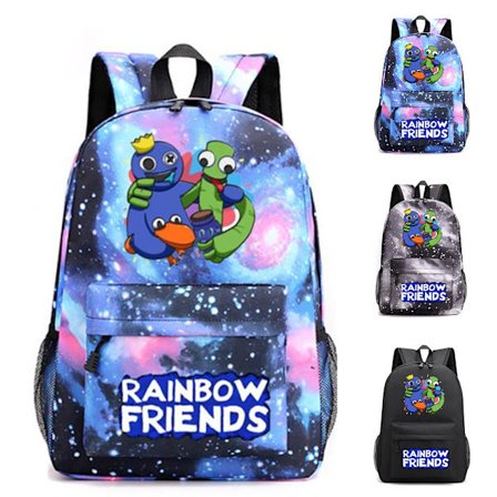 Barn Roblox Rainbow Friends Rygsæk Skole Rygsæk Gave V