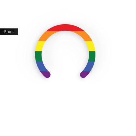 Pride MagSafe Ring – Rainbow, Reusable, Proud, New Pro