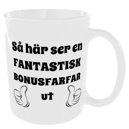 Mugg - Så här ser en fantastisk bonusfarfar ut