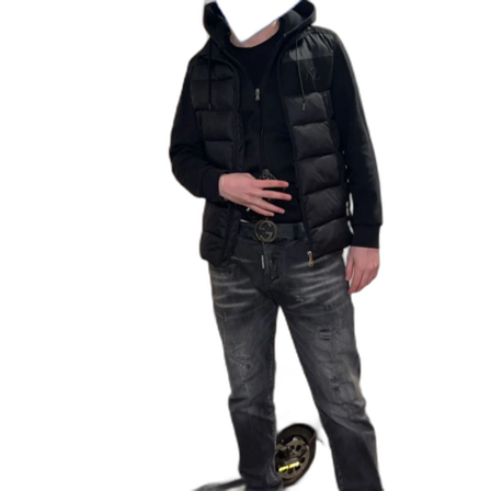 Svarta Dsquared2 jeans med slitningar