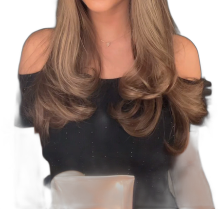 Glittrig off shoulder topp