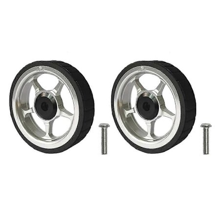 Hopfällbar cykel Easywheel för bakre cykellastbärare Easy Wheel Bredare Tjockare Halksäker Easy W