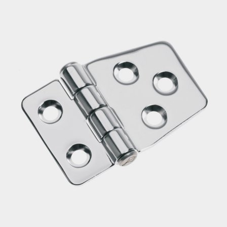 Hatch hinge Roca, 59 x 40 mm, acid-resistant stainless steel (AISI 316)