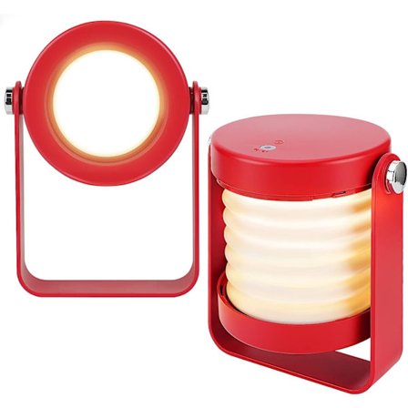 Sänglampa Dimbar Touch Light LED Lykta Bärbar Nattlampa