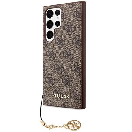 Guess Mobilskal till Galaxy S23 Ultra Charms Collection - Brun