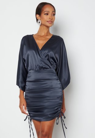 BUBBLEROOM-Kimberly Satin Dress-34