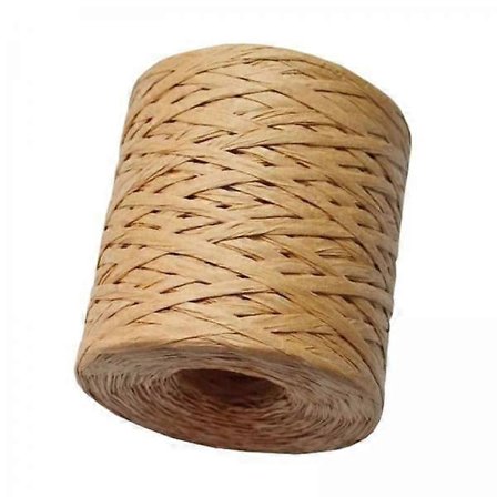 3x200M Pappersraffia Band Snöre Hantverk Tvinnt Tråd DIY Choklad