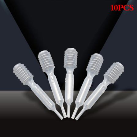 10 St Engångspipetter Plast Pipetter Graderade Pipetter