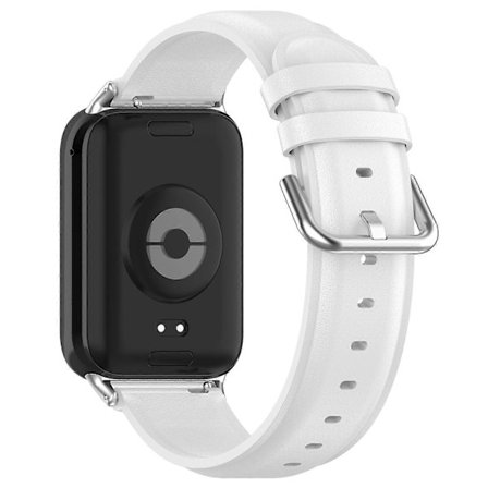 Äkta Klockarmband i Koläder för Xiaomi Smart Band 8 Pro, Ersättningsarmband med Anslutning [DB]