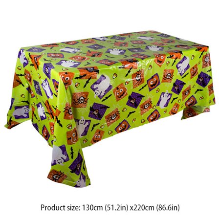 Halloween tema bordsduk bakgrund vägg täcker för halloween fest event dekoration