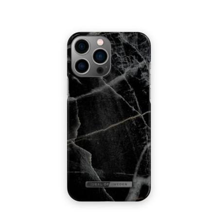 Ideal Of Sweden Iphone 13 Pro Max Skal - Black Thunder Marble Svart