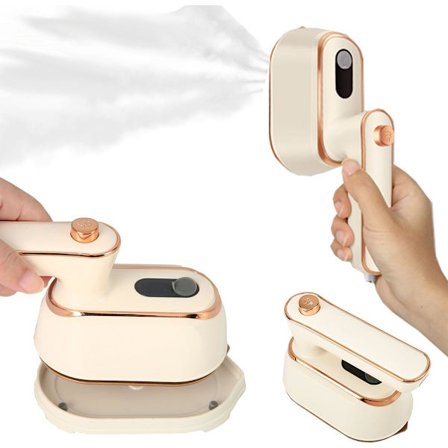 1000w Mini Reise Steamer strykejern,Håndholdte bærbare dampere for klær Liten klesdamper Reisestørrelse Håndholdt