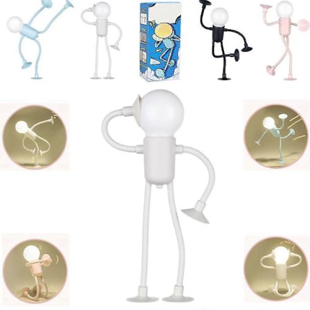 Formbar Sjov Sportsmand Natlampe, DIY Form Natlamper, God Gave