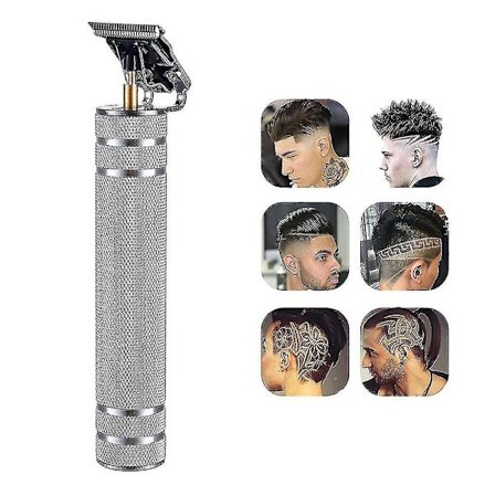 Ornate Hair Clippers For Men, Professional Cordless Hair Trimmer For Men, Usb Rechargeable Electric Hair Trimmer Gap T-blade Hair Cutting Kits With 3