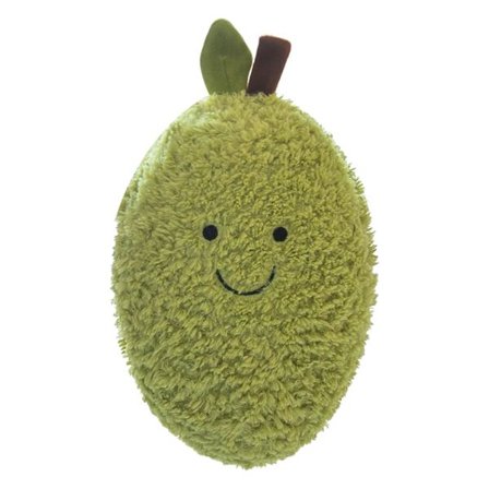 8 tums kreativ fruktplyschleksak Mjuk Bekväm Söt Dekorativ fylld fruktleksaksdekoration för hemmet citron