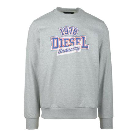 Diesel Sweatshirts Hoodies Grå, Herre, Størrelse: M