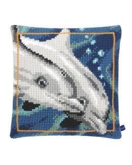 Broderipakke Pute Delfiner - Vervaco