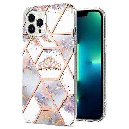 Spl Marmor Blomst TPU Cover til 15 Pro