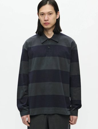 WOOD WOOD Wwthiago Polo 25210 - Black - S