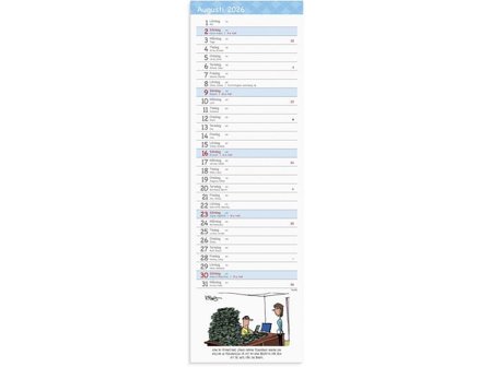 Burde Stor Bordskalender Humor 2026 - Lyreco - Almanackor och kalendrar - Bordskalendrar och skrivunderlägg - Bordskalendrar