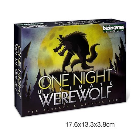 One Night Ultimate Werewolf Fun Party Card Game Daybreak Super Villains Revised Vampire Alien Edition Hidden Roles Vähennys