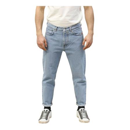 Amish Straight Jeans blå, Herr, Herr, Storlek: W32