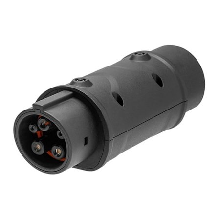 SAE-adapter IEC 62196 Type 2 til J1772 Type 1 Elbil Lading EV-lader Enkeltsidetilkobling Perfekt