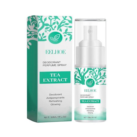 Grönt Te Underarm Deodorant Spray, Långvarig Lätt Doft Deodorant Uppfriskande Deodorant Spray