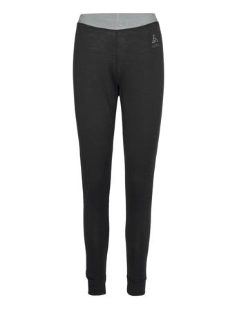 Odlo W Pants 100% Merino Warm Trousers Leather Leggings/Byxor Svart Odlo
