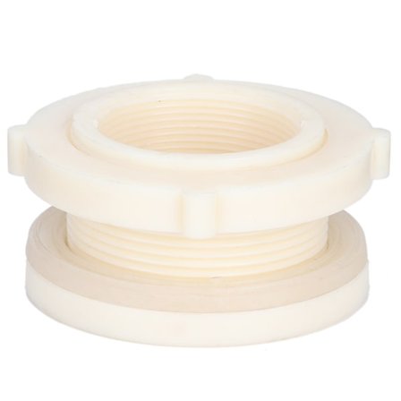 2in Vattentorn ABS Skottank Armatur Adapter för Fisk Tankar Vatten Hink Damm