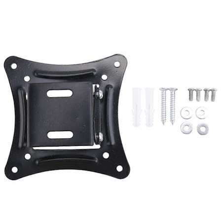 Universelt veggfeste for 14-27 tommers LCD LED-skjerm, høydejusterbart monitor, uttrekkbart veggfeste